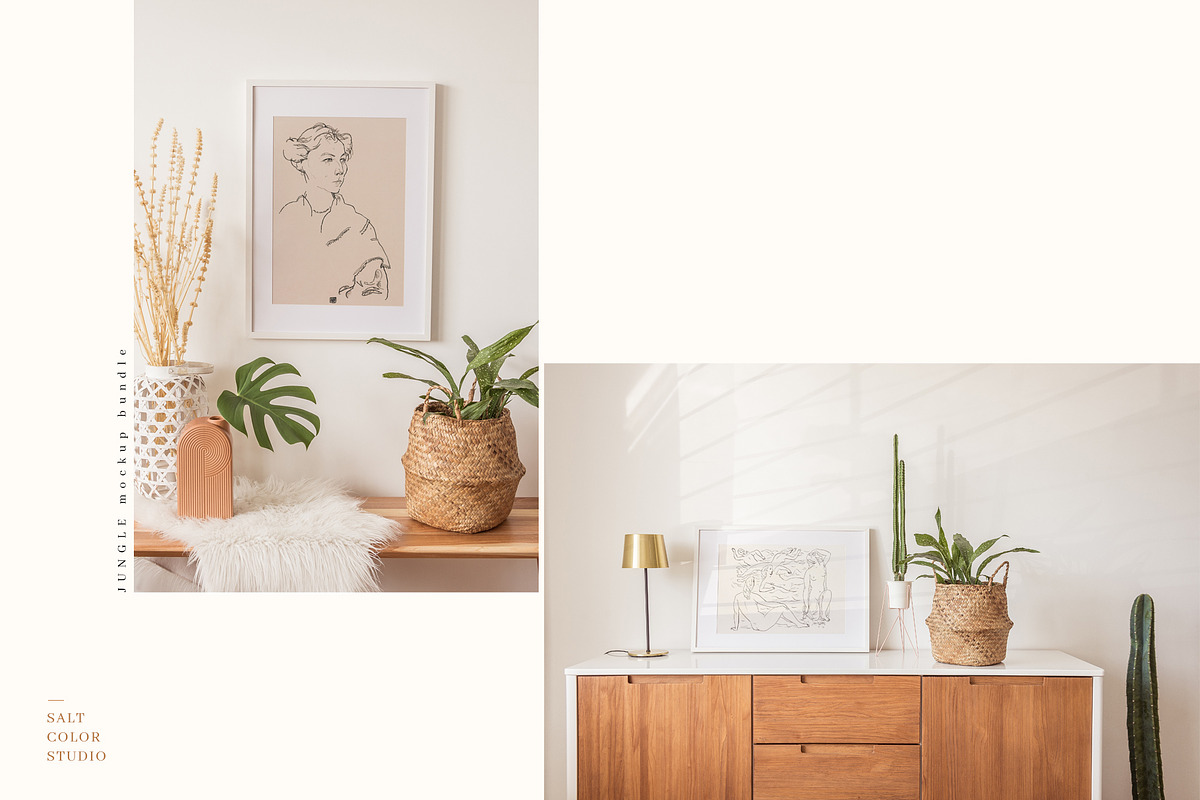 The Bohemian Mockup Bundle 288 items, a Household Mockup by Salt Color Studio (Photo 15 of 27)