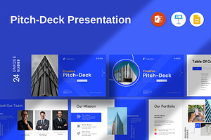 Pitch-Deck Presentation Template, a Presentation Template by Alvi-Studio