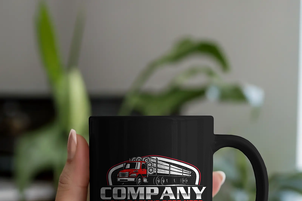 American Logging Truck Logo, a Branding & Logo Template by slLametDesigns (Photo 3 of 6)