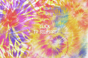 Procreate Multicolor Tie Dye Brushes, a Brush Add-On by OlgaRom (Thumbnail 3 of 7)
