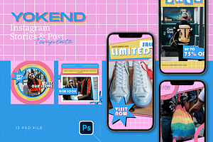 Hype Instagram Template - Melo, a Social Media Template by Gibcreat