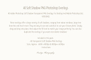 Soft Shadow Photoshop Overlays, an Object Graphic by Prestige Photography (Thumbnail 10 of 10)