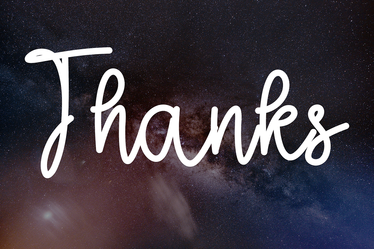 Delightful, a Handwritten Font by InermediaSTUDIO (Photo 7 of 7)