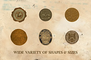 36 Authentic Gold Seals + Textures, an Object Graphic by Sick Optix (Thumbnail 8 of 8)