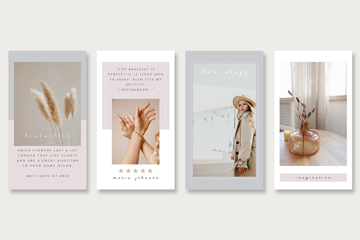 Instagram Stories Template Organic, a Social Media Template by Bumblebee (Photo 5 of 9)