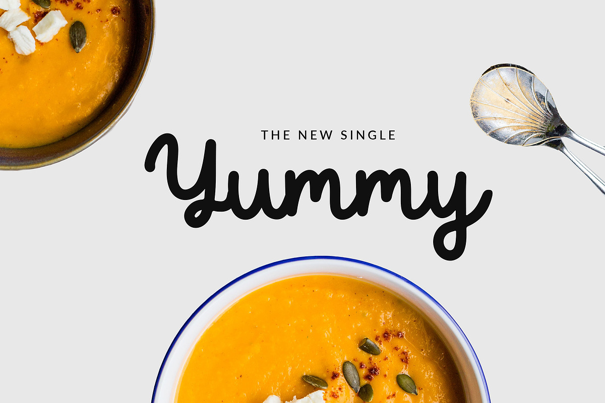 Delicimot Delicious Script Font preview 5