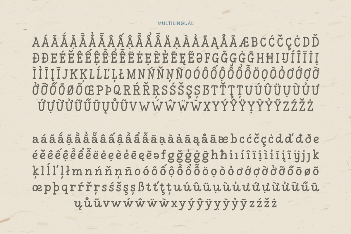 COASTAL NOTES | Typewriter Font, a Handwritten Font by type peace (Photo 10 of 10)