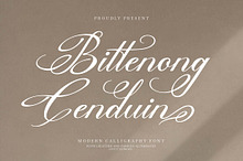 Bittenong Cenduin Modern Calligraphy