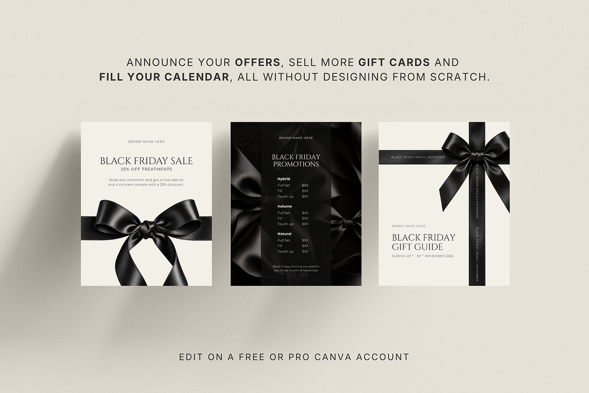 Black Friday Instagram post Template, a Social Media Template by Design Lush Studio (Photo 3 of 8)