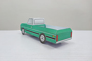 Pick up Truck favor - 3d papercraft, a Templates & Theme by PAPER amaze (Thumbnail 10 of 10)