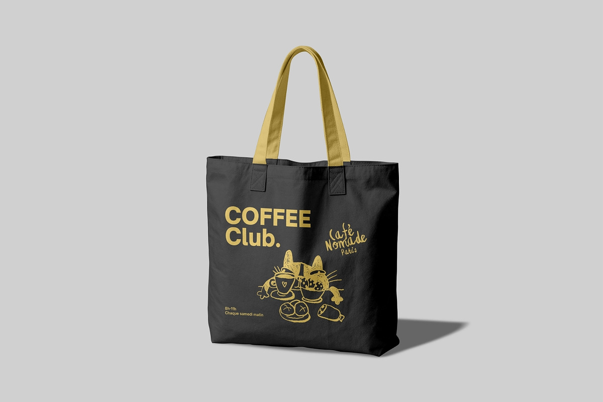 Realistic Tote Bag Mockup PSD, a Merchandise Mockup by MA-KING_ART (Photo 5 of 5)
