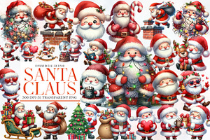 Santa Claus Clipart, an Illustration by Designworld