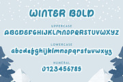 Winter Bold, a Handwritten Font by Yoga Letter (Thumbnail 5 of 6)