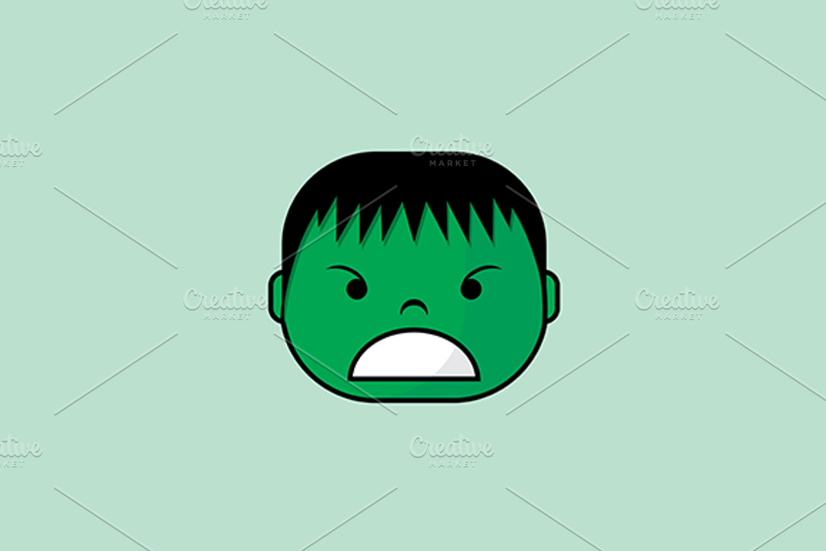 Comics superheroes set, a Person Illustration by Urazovsky Design (Photo 1 of 4)