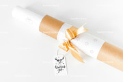 Gift tag mock up, a Mockup by Grace White (Thumbnail 2 of 3)