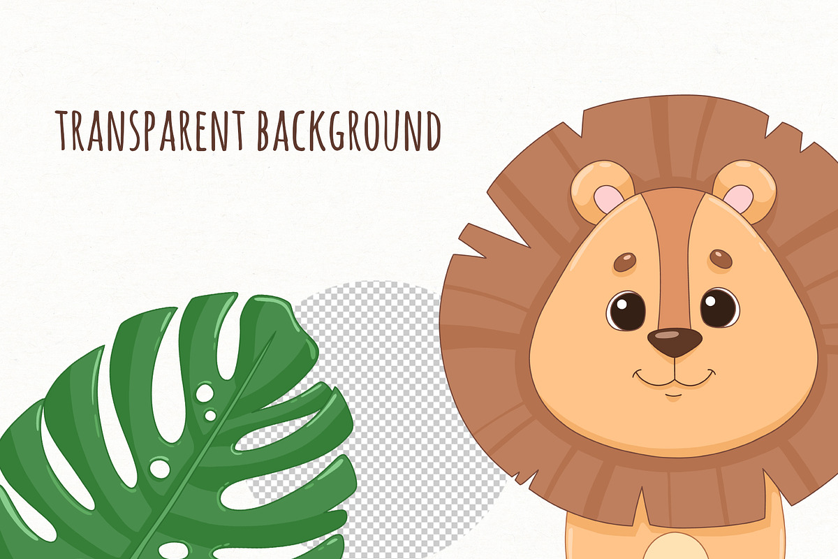 Safari Animals EPS Clipart, an Animal Illustration by ekossa_art (Photo 4 of 5)