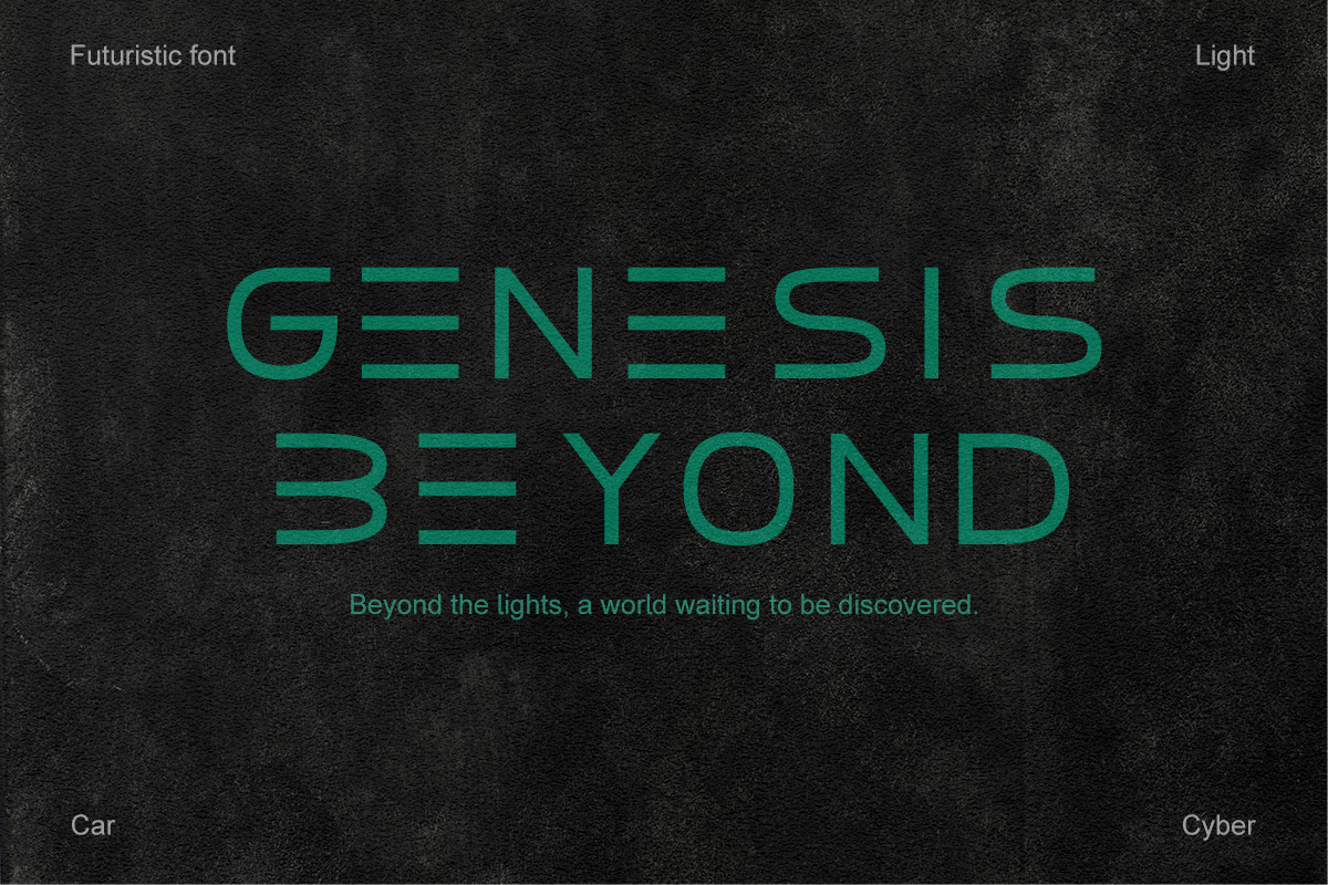 Felbion – Futuristic Display Font, a Sans Serif Font by Vadovastd (Photo 7 of 9)