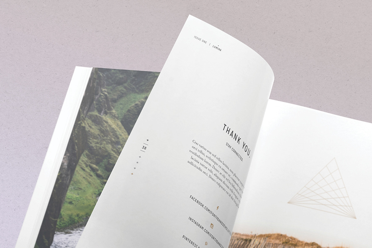 LUMINA Magazine, a Magazine Template by 46&2 Collective (Photo 24 of 27)