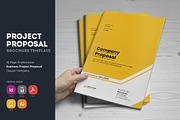 Project Business Proposal v4, a Brochure Template by Miyaji75 (Thumbnail 1 of 18)
