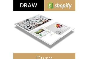 Draw Canvas Art Shopify Theme