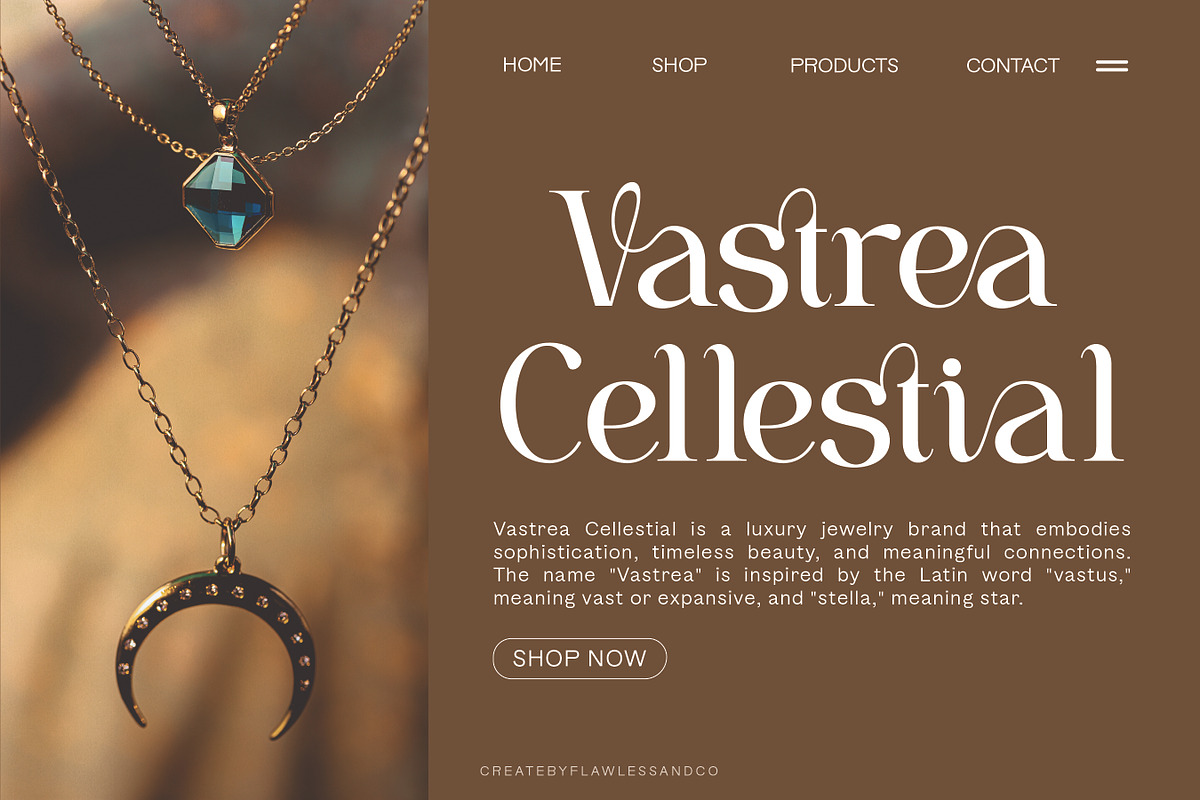 Wisteriano - Modern Serif Font, a Serif Font by Flawless And Co (Photo 2 of 10)