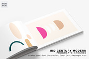 Procreate Mid Century Modern Brushes, a Brush Add-On by CC CREATIVE CO (Thumbnail 16 of 17)