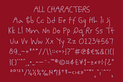 CS Bimbo Disco, a Handwritten Font by Craft Supply Co. (Thumbnail 8 of 8)