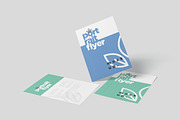 A5 Portrait Event Flyer Mockups, a Product Mockup by GfxFoundry (Thumbnail 5 of 6)
