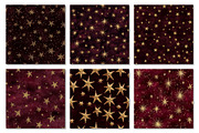 Gold Stars Velvet Fabric, a Texture Graphic by Dream Creation (Thumbnail 4 of 5)