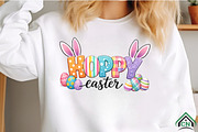 Hoppy Easter PNG, Easter Sublimation, an Illustration by Craft Nest (Thumbnail 3 of 4)