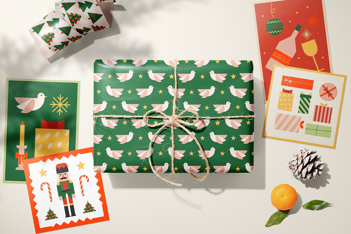 Abstract Christmas Collection, an Object Graphic by Felizabeth Design (Photo 2 of 11)