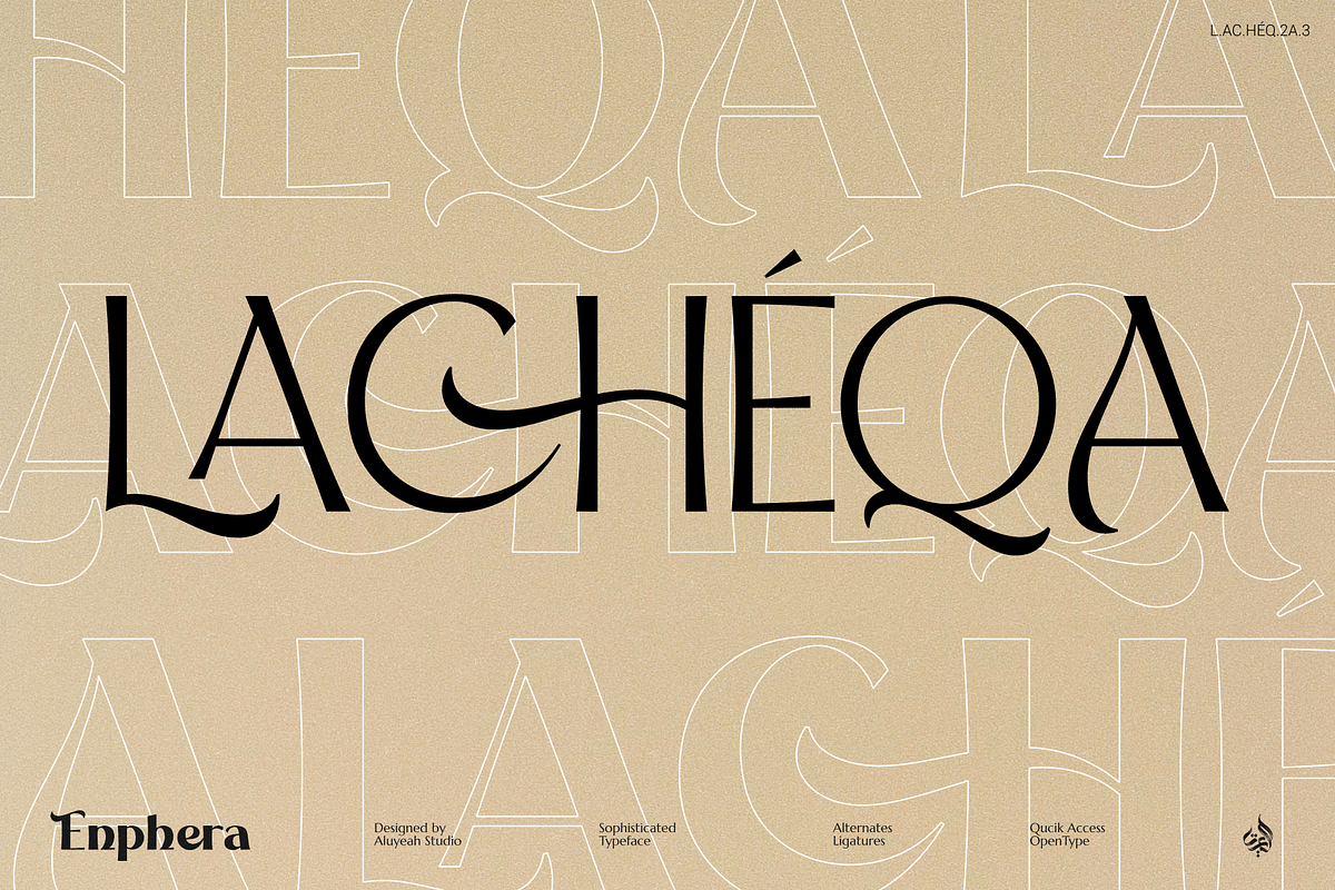 Enphera, a Serif Font by Aluyeah Studio (Photo 6 of 15)