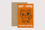 Kraft Paper Textures, a Texture Graphic by Gromov Design (Thumbnail 1 of 4)