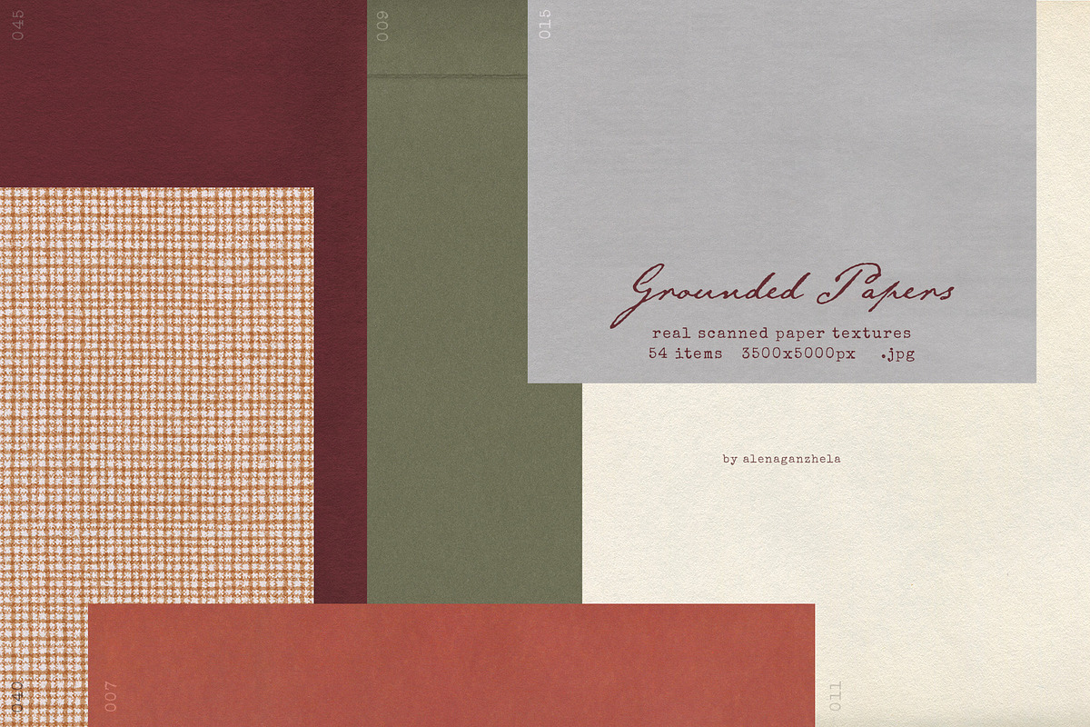 Grounded Papers - scanned textures, a Texture Graphic by alenaganzhela (Photo 5 of 8)