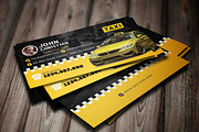 Taxi Cab Business Card, a Brochure Template by GreenPixi (Thumbnail 1 of 3)