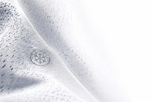 Snowy textured surface with faint sn, a Photo by Dvoevnore photos