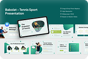 Babolat - Tennis Sport Keynote, a Presentation Template by Annora Studio (Thumbnail 1 of 5)