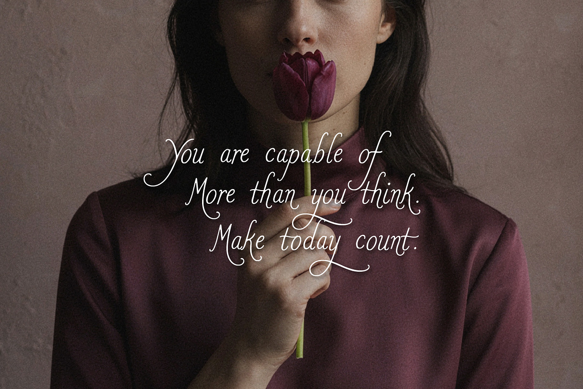 Romanster Merkuria - Elegant Script, a Handwritten Font by HypeWorksCo (Photo 2 of 16)