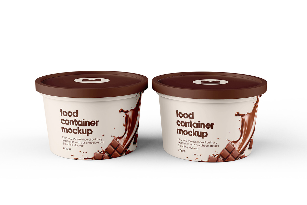 Ice Cream Cup Mockup, a Cups & Container Mockup by Ram Studio LLC (Photo 4 of 13)