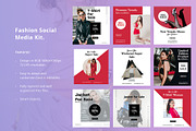 Fashion Instagram Post, a Social Media Template by temphall (Thumbnail 3 of 4)