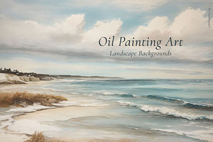 Coastal & Sea Landscape Oil Painting