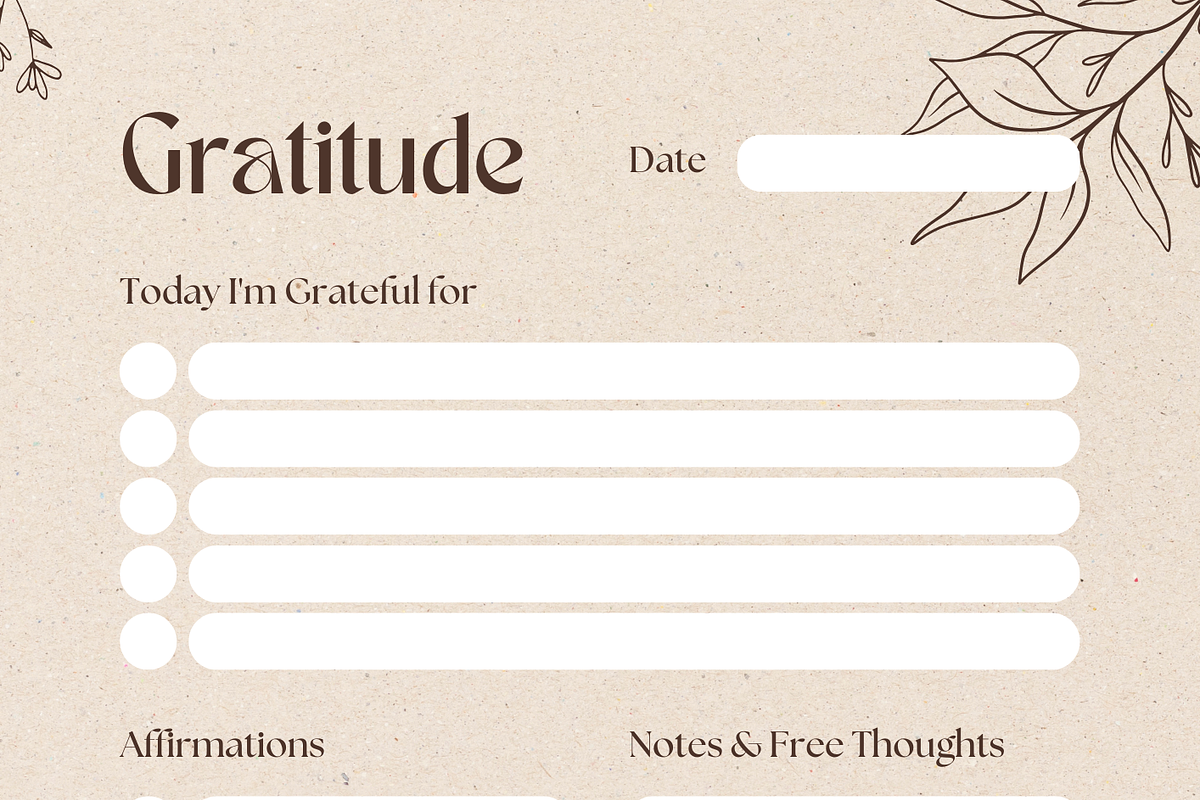 Digital Gratitude Planner – Boost, a Templates & Theme by pearl creatives