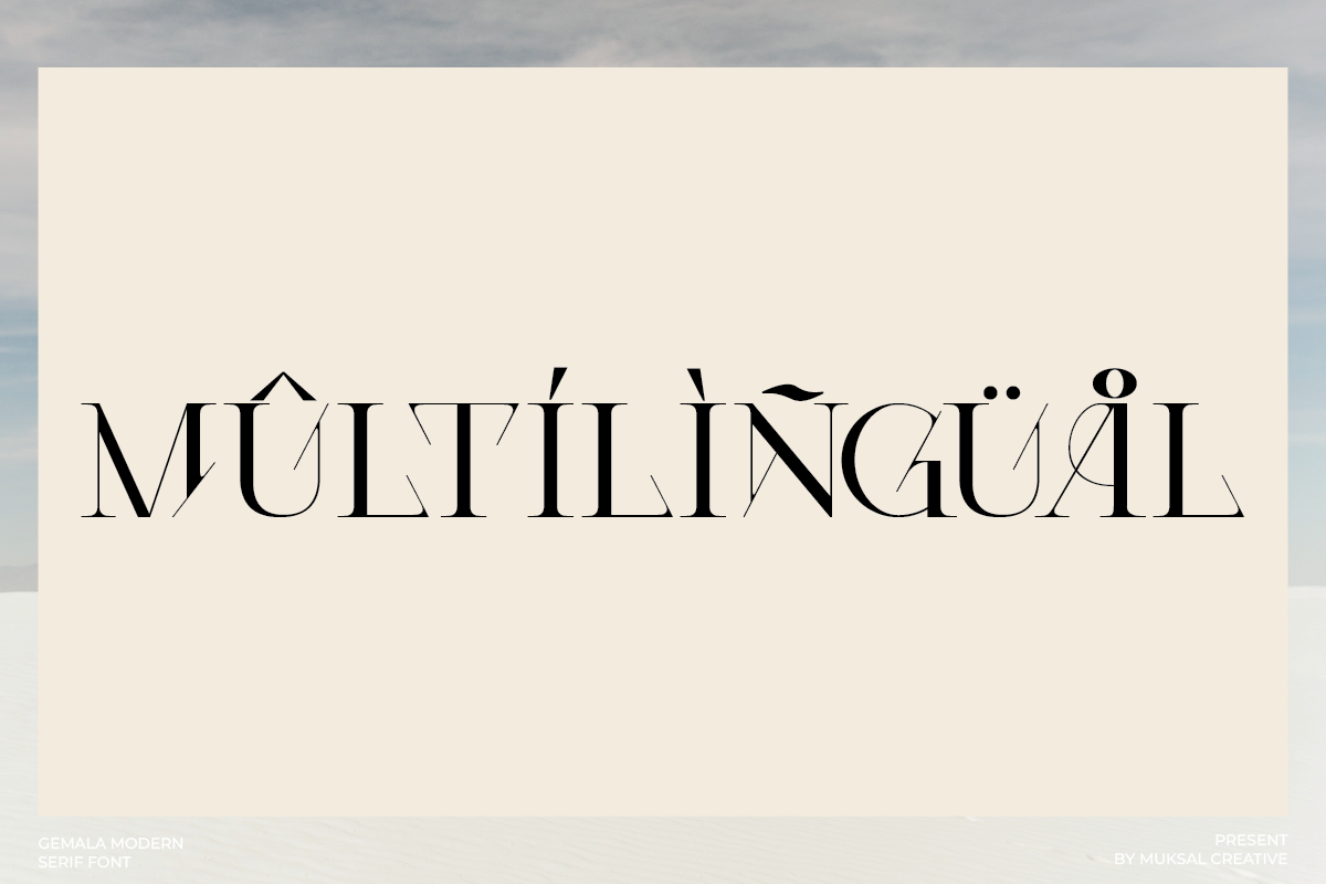 Gemala, a Serif Font by Muksal Creative (Photo 10 of 10)