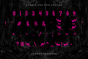 Kroven - Death Metal Font, a Symbol Font by Masyafi Studio (Thumbnail 9 of 9)
