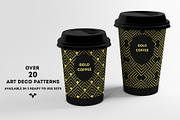 Art Deco Patterns, Vol 2, a Pattern Graphic by HMJS Designs (Thumbnail 3 of 8)