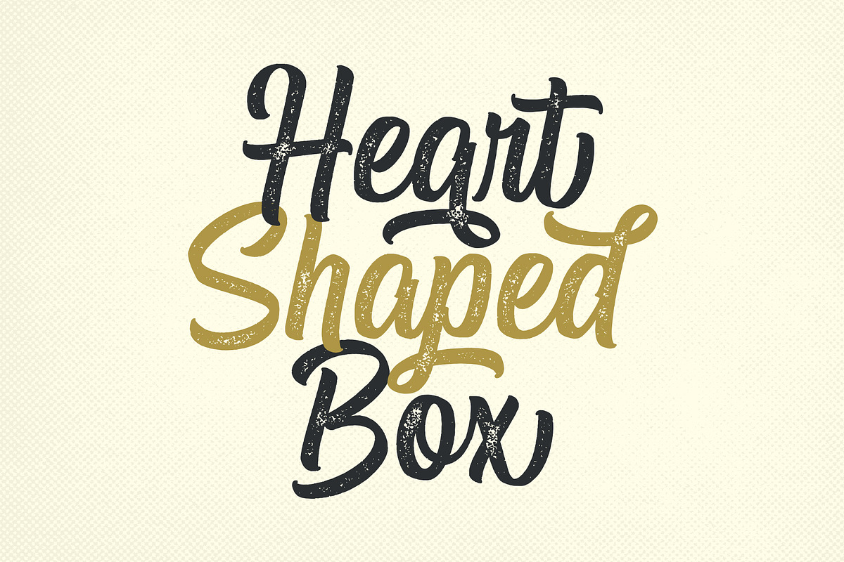 Under Weak Script Font preview 6