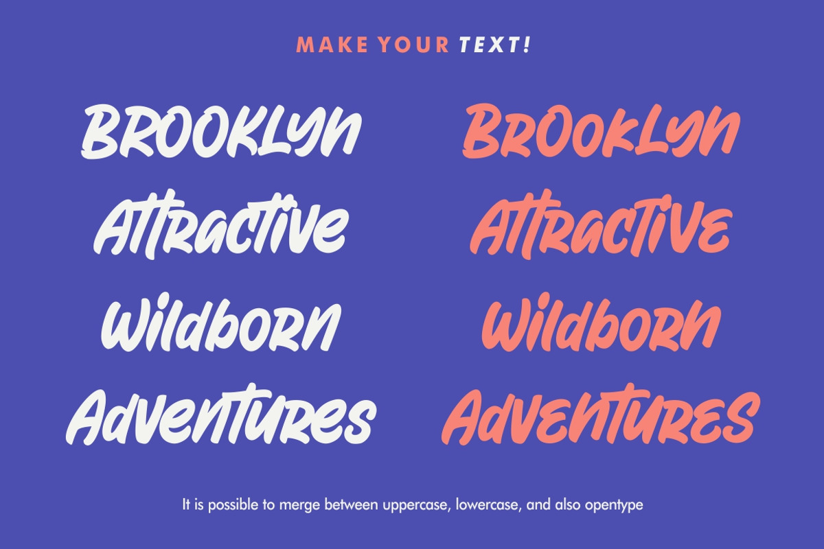 Attractype Reborn - Stylish Font preview 2