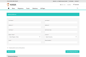 Kassa Ecommerce Responsive Template
