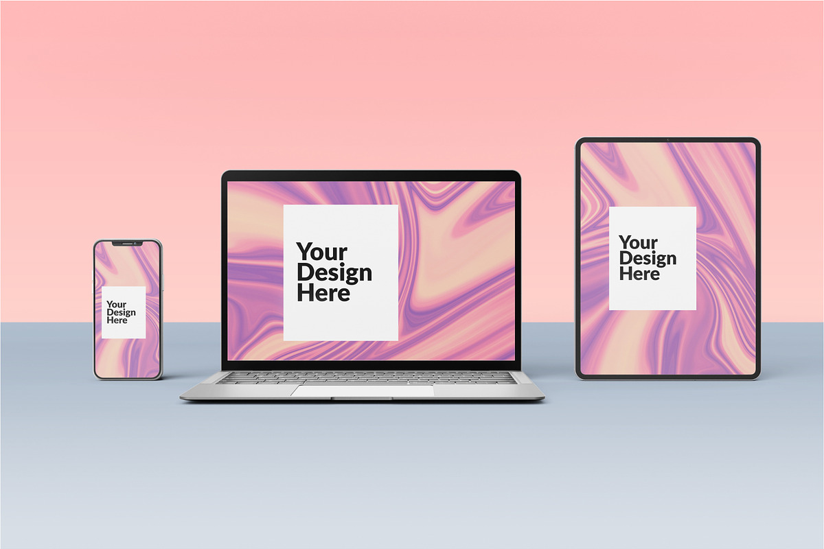 Digital Devices Screen Mockup Set, a Device Mockup by Runend (Photo 9 of 20)