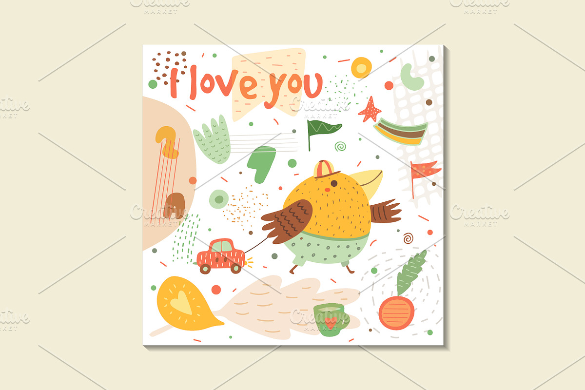Baby shower animals, an Object Graphic by Veresk (Photo 6 of 13)